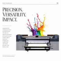 Impresora UV de malla 1906-UV con sistema de nivelación automática, máquina de inyección de tinta digital para lona, carcasas de teléfono, pequeños negocios, ¡Novedad!
