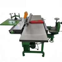 Raboteuse de table polyvalente pour le travail du bois de 400 mm, avec fonctions de coupe et de perçage, machine à bois polyvalente