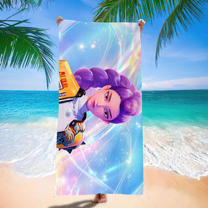 Nueva Toalla de Playa de Microfibra con Diseño de Dibujos Animados K-POP, Demon Hunters, Secado Rápido, Ecológica, Libre de Arena - Product Image 4