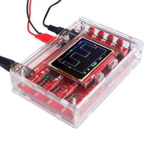 <span class=keywords><strong>Osciloscopio</strong></span> Digital DSO 150, pantalla LCD TFT de 2,4 pulgadas, con pinza de prueba de sonda de cocodrilo, funda acrílica transparente - Product Image 2
