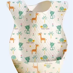 Ventes directes d'usine R bavoirs d'alimentation de bébé jetables non tissés personnalisés pour bébés - Product Image 4