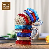 Mug à café en forme de livre peint à la main avec mécanisme 3D, design original, style minimaliste moderne pour cafés, restaurants et utilisation en extérieur
