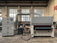 Máquina Desbarbadora Automática de Chapa Metálica con Control PLC y Mesa Transportadora al Vacío para Eliminar Óxido y Escamas