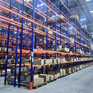 Scaffalature Industriali per Magazzino Ferroviario, Portata Pesante 4000kg per Livello, Scaffali per Pallet, Produzione OEM - Product Image 1
