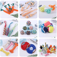 Fabricant d'accessoires pour animaux de compagnie, vente en gros, nouveaux arrivages, jouets interactifs durables et écologiques pour chats et chiens, jouets en corde à mâcher
