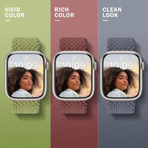 Blissbands Dây Đeo Thể Thao Cho Apple Xem Tương Thích Loạt 9 8 7 6 5 4 3 Nylon Đàn Hồi Cho Solo Vòng Ban Nhạc Cho Phụ Nữ Người Đàn Ông IWatch - Product Image 3