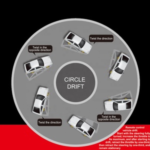 1:18 Điều khiển từ xa drift xe với đèn RC tốc độ cao cổ điển nhanh chóng Drift Racing Car điều khiển vô tuyến RC Xe đồ chơi cho trẻ em - Product Image 5