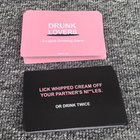 Cartes de jeu de table interactives pour couples, personnalisables avec impression de texte, 50 cartes, écologiques, pour les loisirs et le divertissement