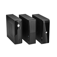 Boîtier PC K12 SPCC Full Tower Mini ITX, petit et fin, HTPC avec alimentation externe, panneau de boîtier d'ordinateur OEM en stock