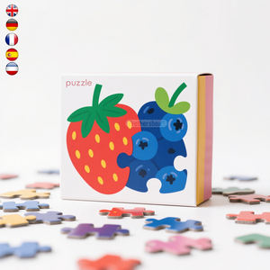 Usine personnalisée marque Rompecabezas Para Bebes à la main sol Puzzles enfants jouets dessin animé <span class=keywords><strong>Puzzle</strong></span> - Product Image 2