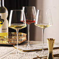 Copas de Vino con Tallo Irrompibles OEM WG-142 de 15 oz/500 ml, Estilo Americano de Lujo, Acrílico, Plástico, Libres de BPA, Reciclables y Reutilizables