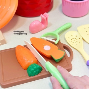Ensemble de <span class=keywords><strong>cuisine</strong></span> pour enfants, ustensiles de jeu d'imitation, éducation précoce, <span class=keywords><strong>simulation</strong></span> de <span class=keywords><strong>cuisine</strong></span>, matériau ABS, pour garçons et filles de 4 à 6 ans, fabriqué au Guangdong - Product Image 4