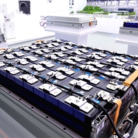 Système de contact de batterie à barres de collecte intégrées CCS pour l'assemblage de batteries industrielles de stockage d'énergie
