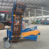 Tracteur automatique moissonneuse faucheuse pour pomme de terre patate douce carotte entraînement par engrenage multifonctionnel 900mm largeur de travail noyau