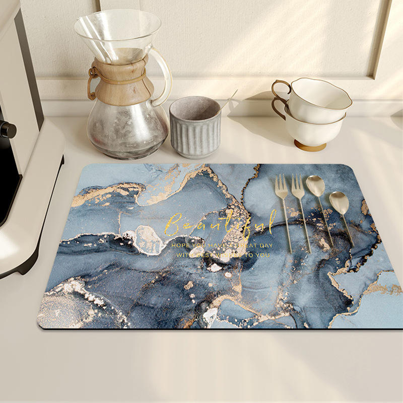 Bleu marbré - MAGNIFIQUE