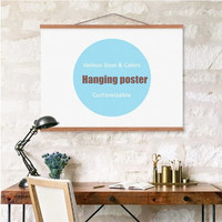 Toptan asılı Poster özel duvar posteri alfabe grafik tuval duvar sanat baskılar poster için dekoratif kaydırma duvar sanatı