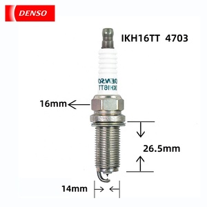 Denso 0.4อิริเดียมปลายถึงปลายปลั๊ก IKH16TT 90919-C1008 High-Lander <span class=keywords><strong>2.7</strong></span>, Land Cruiser Prado, CAM-RY 2.5ของ2012 - Product Image 5
