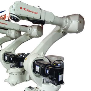 Robot <span class=keywords><strong>de</strong></span> carga útil Kawasaki 20kg Pick and Place Robot Eliminación <span class=keywords><strong>de</strong></span> material <span class=keywords><strong>Manipulador</strong></span> industrial usado - Product Image 3