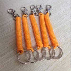 Porte-clés en spirale de sécurité en plastique élastique pour Airphone - Product Image 3