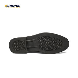 Zapatos de seguridad para oficina, calzado de cuero genuino, negro, liso, resistente al agua, para ocasiones formales - Product Image 3