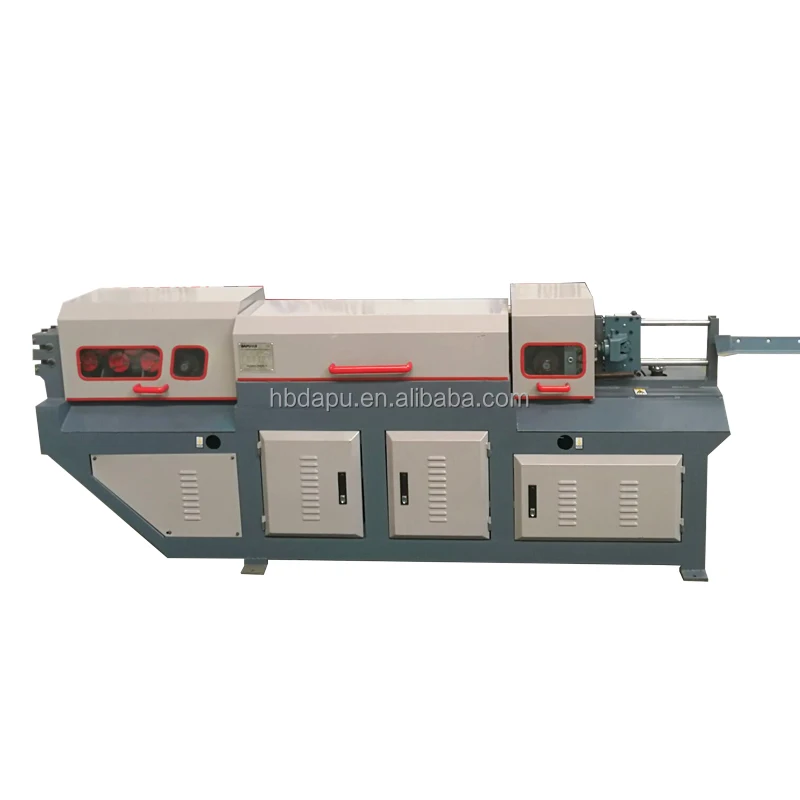 Машина для выпрямления и резки стальной проволоки арматуры