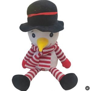 Jouets en peluche Père Noël, vêtements de Noël, chapeau, écharpe, jouets en peluche renne, bonhomme de neige souriant, coussin décoratif pour bébé garçon, décoration de la maison - Product Image 5