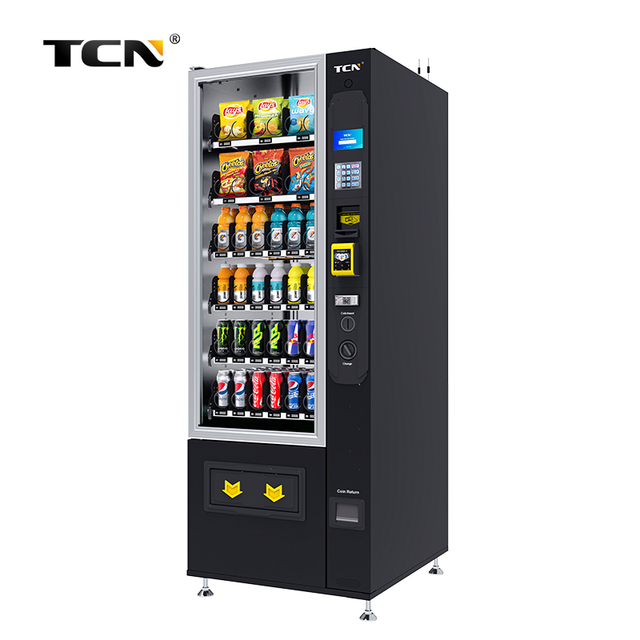 TCN Small Vending Machine Snacks and Soft Drinks Vending Machines Supplier
