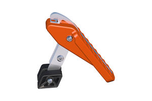 "Pédales de voiture hybrides en acier/plastique-Limite de charge de 400 lb-Cliquet-Réglable-Idéal pour les camions et les véhicules tout-terrain" - Product Image 2