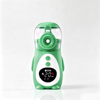 Nouvel inhalateur numérique à brume de dessin animé, nébuliseur portable silencieux à mailles pour enfants