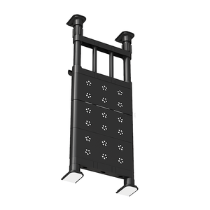 Estante de Almacenamiento para Dormitorio, Baño, Sala de Estar, Mueble de Diseño Moderno, Reforzado y Ensanchado, de Hierro y <span class=keywords><strong>ABS</strong></span>, Multifuncional, Multiusos - Product Image 2