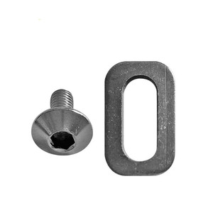 Pédales clipsables <span class=keywords><strong>Shimano</strong></span> <span class=keywords><strong>SPD</strong></span> SH51m088m pour VTT, autobloquantes, antidérapantes, noir, argent, acier au chrome-molybdène - Product Image 2
