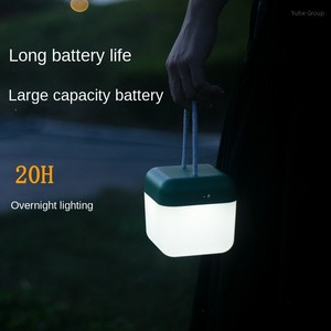 Lámpara de Mesa Pequeña Inalámbrica Recargable con Clasificación IP68, Lámpara LED Portátil de Temperatura de Color Multicolor, Lámpara de Camping - Product Image 3