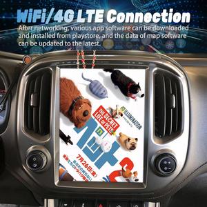 Écran radio Android Tesla 12,1 pouces 2din pour Chevrolet Colorado GMC Canyon 2015 - 2018 GPS Carplay Lecteur multimédia vidéo pour voiture - Product Image 6