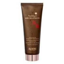 Loción Autobronceadora Premium D&YOU 250ml Oolong Younique, Activador de Bronceado Extremo, Bronceador DHA, Color Bronce Oscuro Instantáneo - Product Image 1