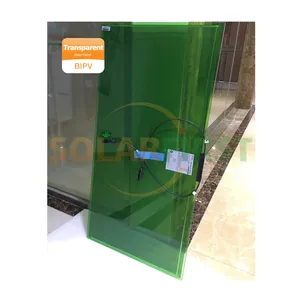 Película de panel solar Cdte de celda profesional de alta calidad, vidrio transparente para ventana
