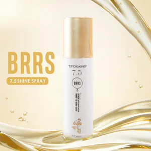 Sérum brésilien de maintien de protéines soyeux Spray de soie de marque privée Brume lissante Spray à base d'huile de protection contre la chaleur pour les cheveux