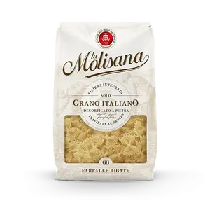 Pasta Molisana No. Pasta Italiana de Trigo Duro Sin Refinar Tipo Bow Ties 057, Paquete de 24 Unidades, 500g - Product Image 1