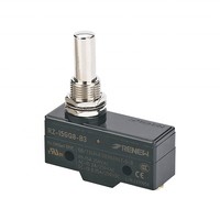 Micro-interrupteur 15A RENEW RZ-15GQ8-B3 à montage sur panneau long, à action rapide par bouton-poussoir, SPDT, trou M4, interrupteur de base, certifié CE