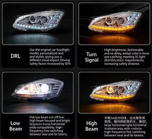 AURON ใหม่ 12V 6000K CSP 36W ชิป LED สว่างเป็นพิเศษชุดไฟหน้า 6000 ลูเมน 2006-2009 การติดตั้งเพิ่มเติม/อัพเกรดไฟ - Product Image 4
