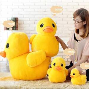Nuevo Peluche de Pato de Goma de Hong Kong, Juguete de Peluche de Pato Amarillo Grande, Gran <span class=keywords><strong>Venta</strong></span>, Mejores Regalos para Niñas - Product Image 2