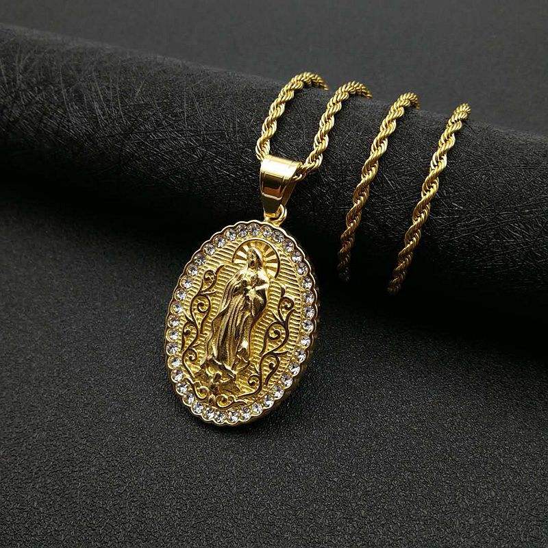 จี้เดี่ยวสีทองไม่มีโซ่