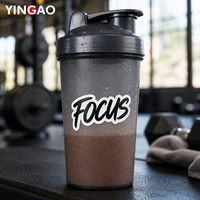 Autocollants en vinyle découpés sur mesure de qualité professionnelle, imperméables, avec n'importe quel logo, autocollants adhésifs pour bouteilles de shaker de gym