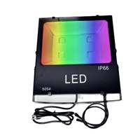 Projecteur LED extérieur étanche AC85-265V 200W DMX152 RGB RGBW RGBWW pour aménagement paysager