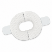Pansement respirant en polyester non tissé Spunlace pour capteur CGM avec coque moulée, taille personnalisée, fourniture directe usine