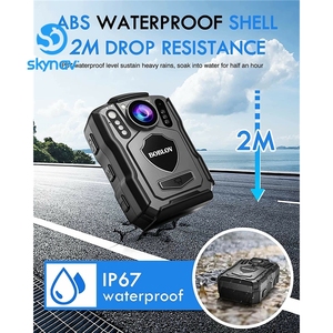 Cámara Corporal <span class=keywords><strong>Boblov</strong></span> M5 de 64GB con GPS, 1440P, Visión Nocturna IR, Cámara Corporal para Policía, Gran Angular de 170°, Resistente al Agua IP67 - Product Image 3