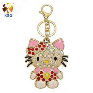 Keychain Factory Wholesale Custom New Design Keychains for Advertising Gift Customised