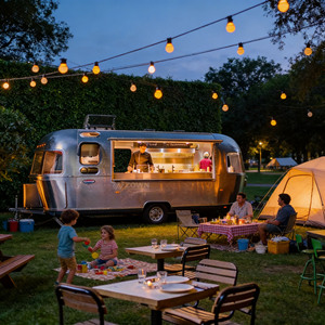 Customizable Electric Mobile Food Truck with Full Kitchen Equipment, Ideal for Coffee, Ice Cream, <b>Hot</b> <b>Dog</b> & BBQ, Ready to Ship - Product Image 1