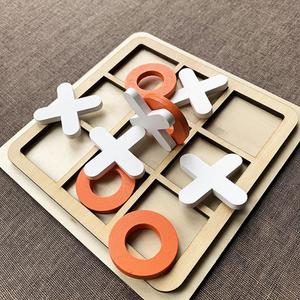Juego <span class=keywords><strong>de</strong></span> <span class=keywords><strong>Mesa</strong></span> Educativo Personalizable <span class=keywords><strong>de</strong></span> Tic Tac Toe OX, Tablero <span class=keywords><strong>de</strong></span> Madera para Edades <span class=keywords><strong>de</strong></span> 2 a 14 <span class=keywords><strong>Años</strong></span>, 14 cm - Product Image 2