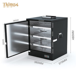 Merek Cina TKING kualitas tinggi bintang lima layanan kamar hotel troli layanan makanan keranjang makanan seluler - Product Image 4