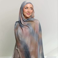 Hijab en modal imprimé pour femme musulmane, motif à pois, vente en gros, luxe, doux, viscose imprimée, modèle de hijab
